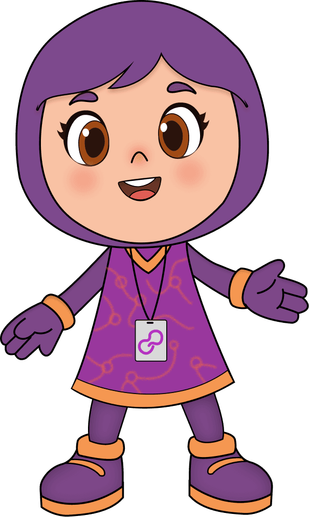 Nora Network character illustration