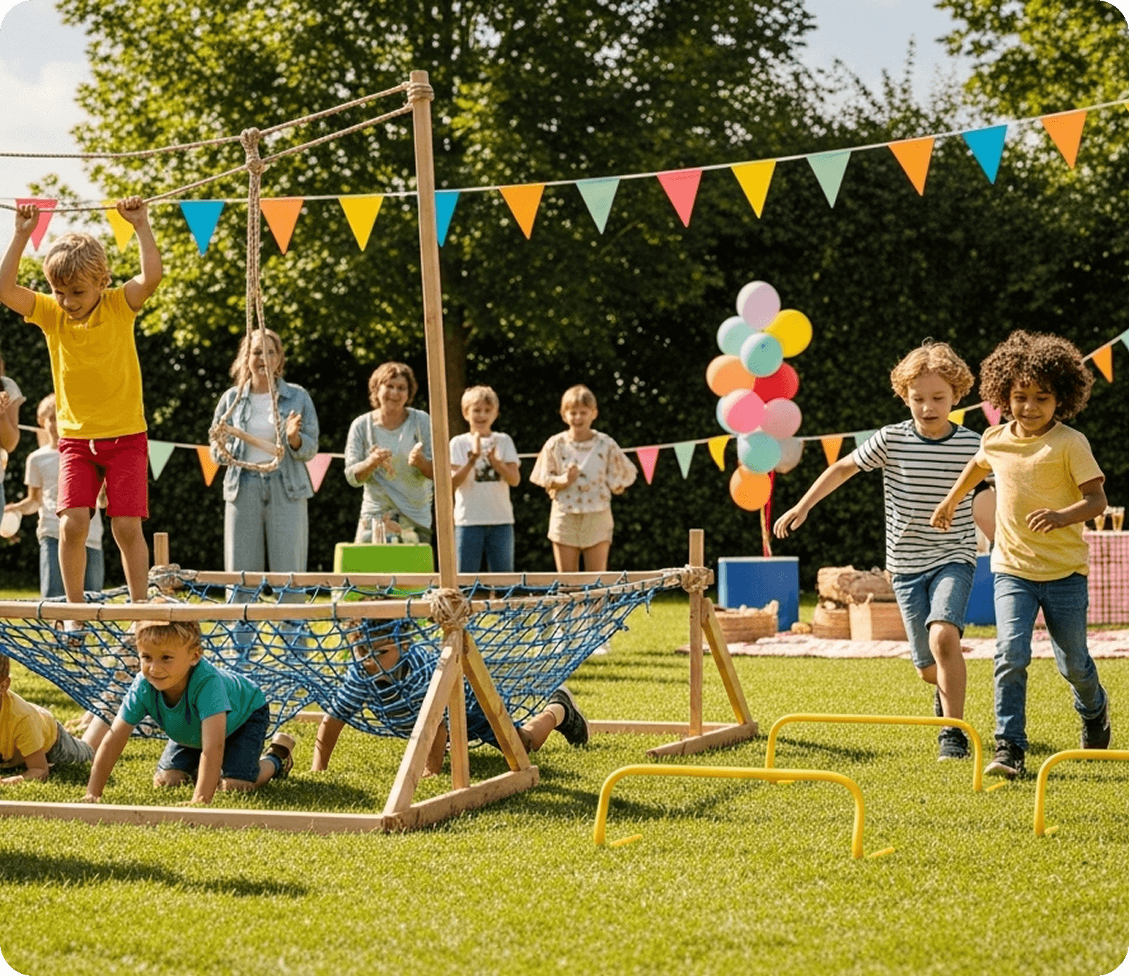 Mini Obstacle Course & Relay Races