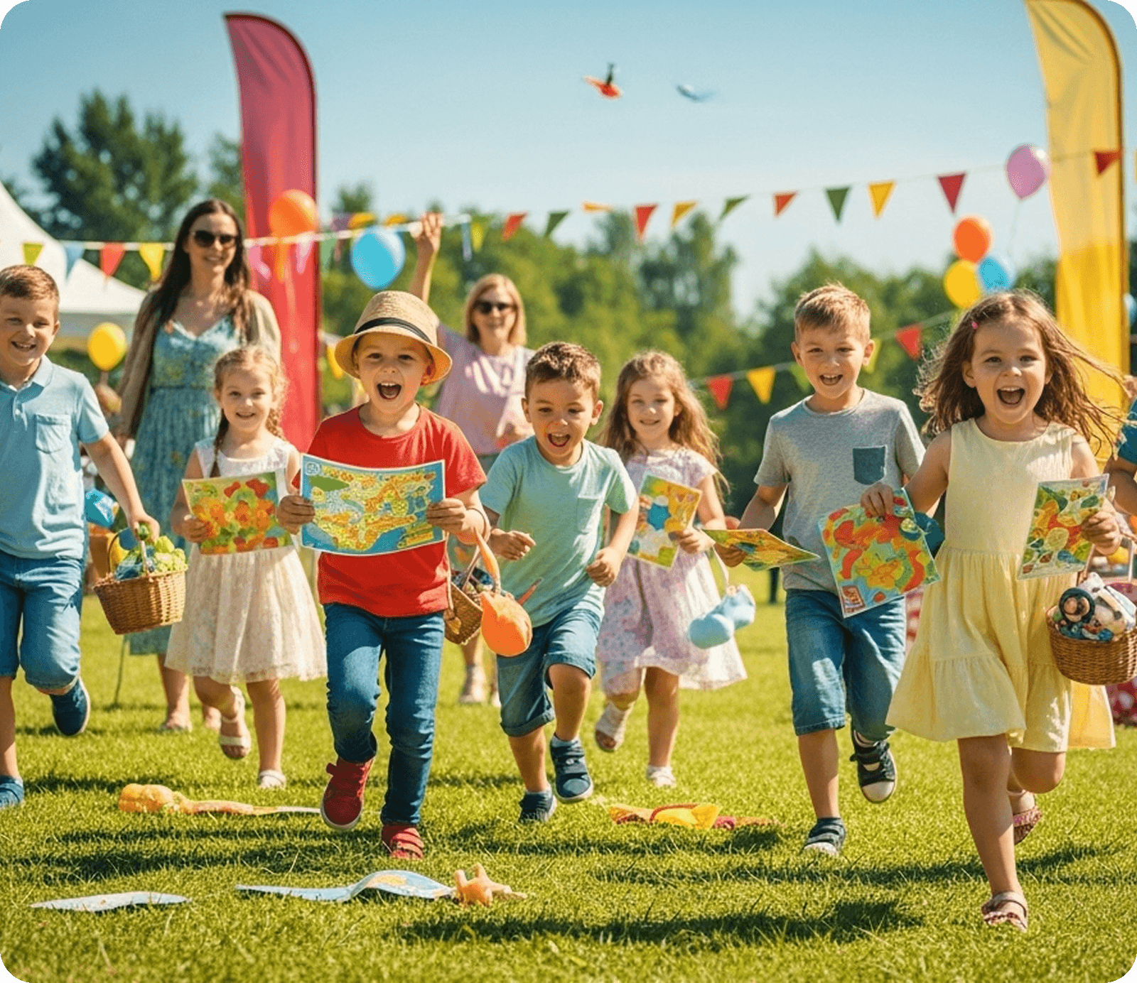 Treasure Hunt with Prizes