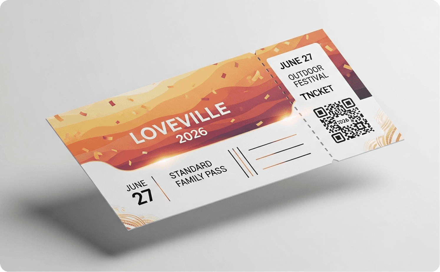 Loveville single adult pass ticket